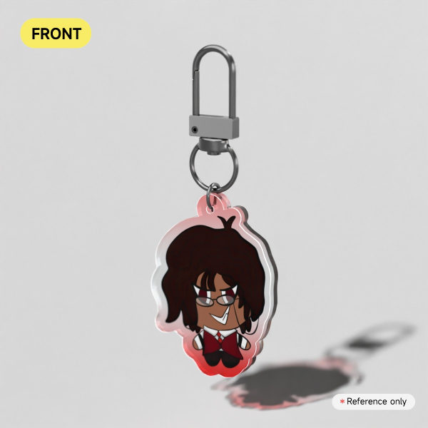 Human Al // Alastor chibi keychain charm ~!