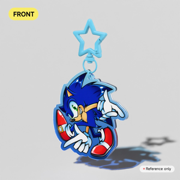 Sonic Keychain