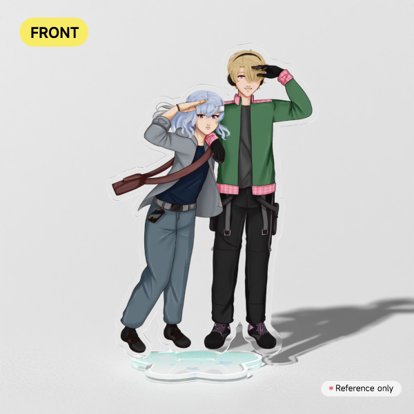 Hiro Xynco & Omaru Naku - OC Standee