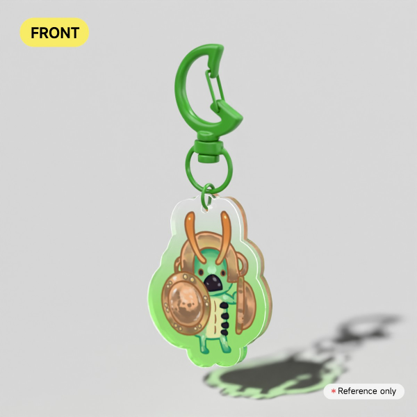 LoG - Caterpil Guard Keychain