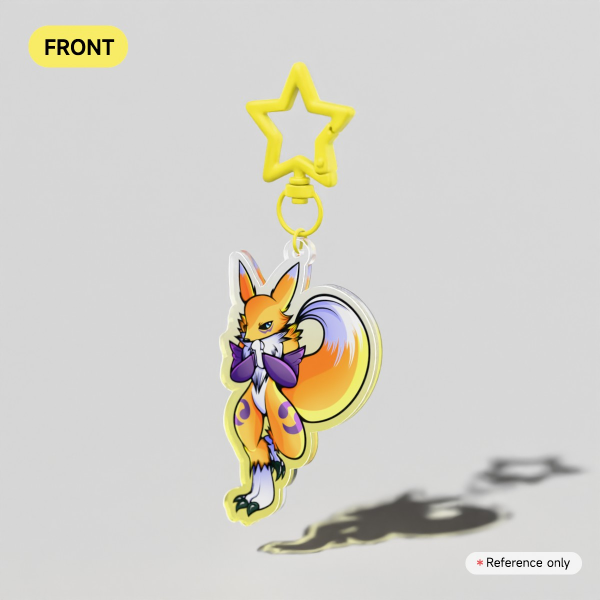 Renamon Keychain