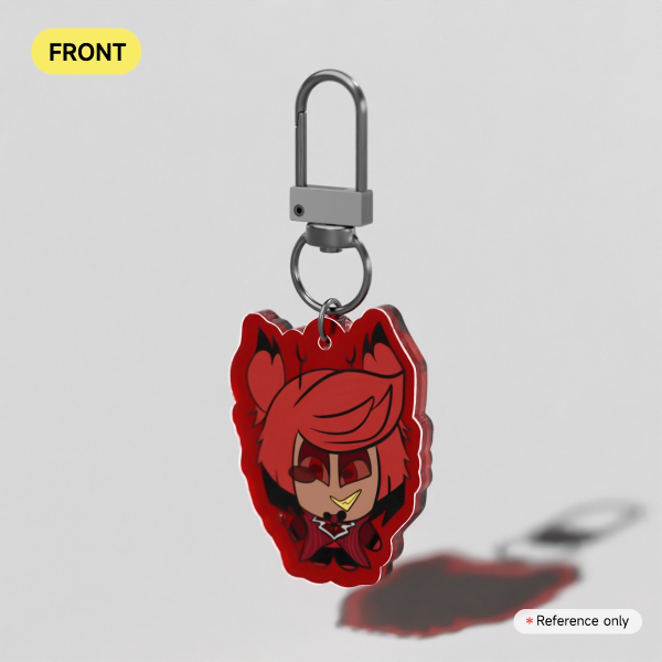 alastor chibi keychain charm ~!
