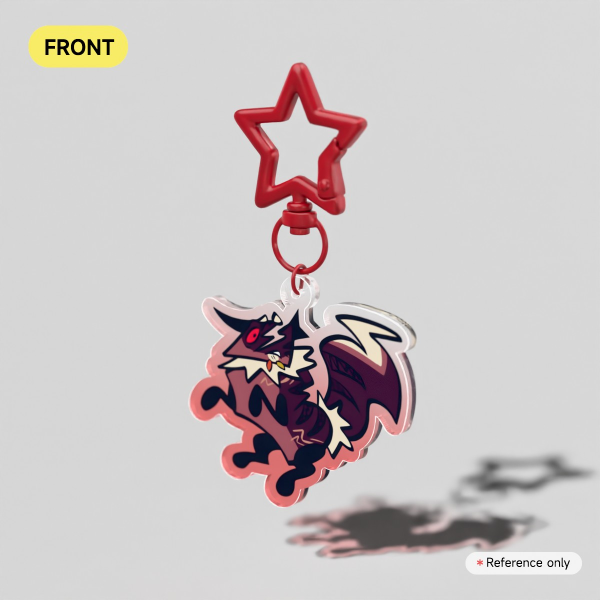 Shadowsight Acrylic Colorful Bg Keychain