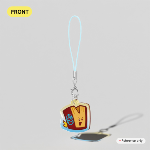 Book of Wizdom Phone Charm