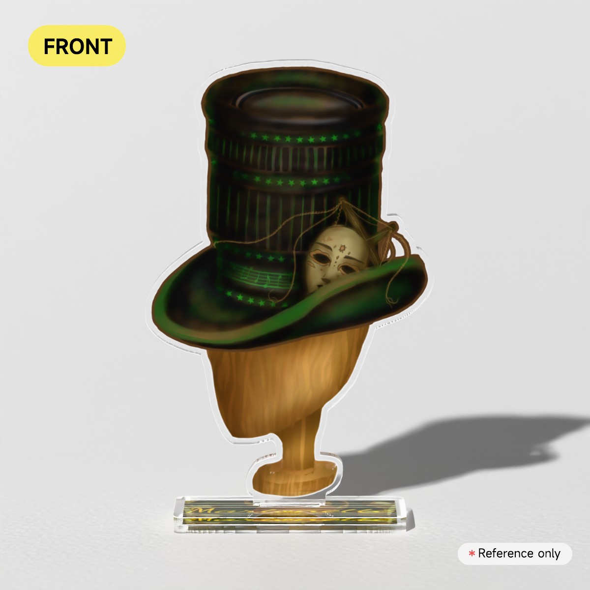 Marrionette hat display Standee