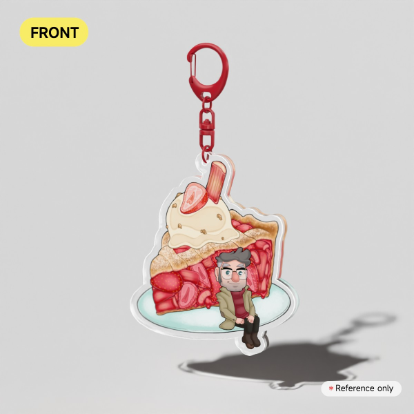 Ford Strawberry Rhubarb Pie Charm