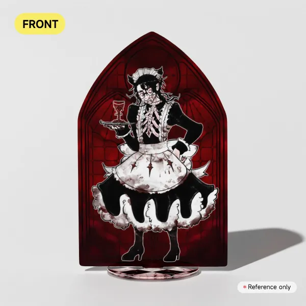 Maid Siggy Colored Edge Acrylic Standee