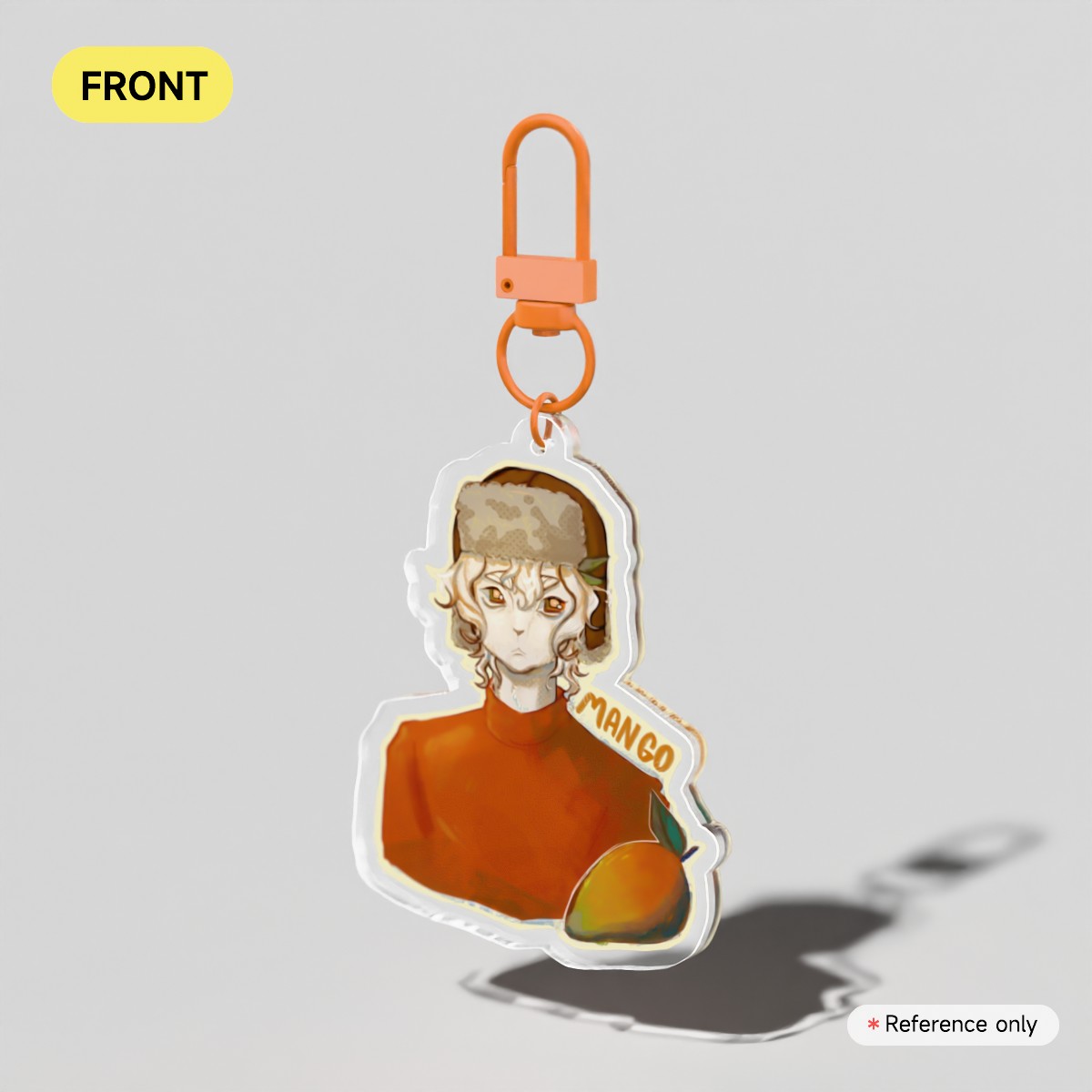 QSMP2 Mango Keychain