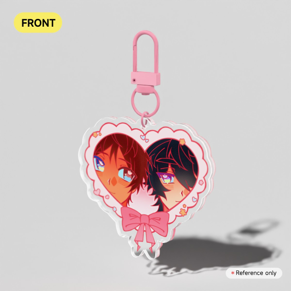 [ VLD ] Klance — Clear Acrylic Keychains