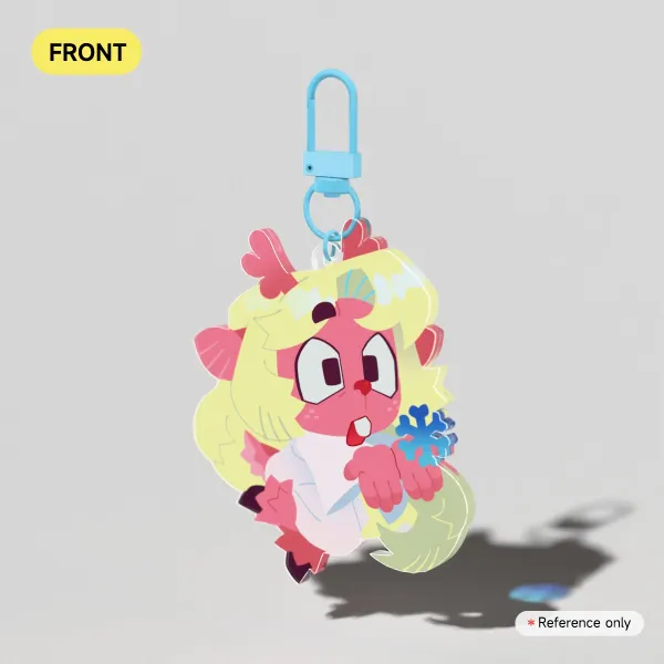 noelle holiday keychain (darkworld) [ DELTARUNE ]