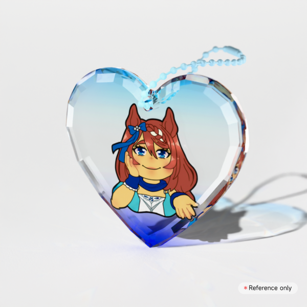 Super Creek - Gemstone Thick Acrylic Block Keychain