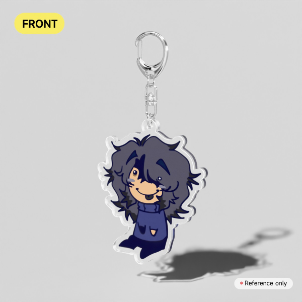 Goober FAKER || Clear Keychain