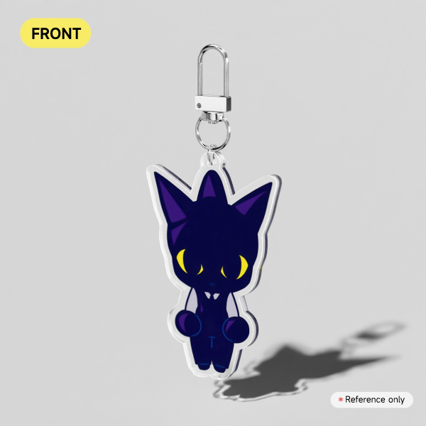 Secret Agent Acrylic Keychain
