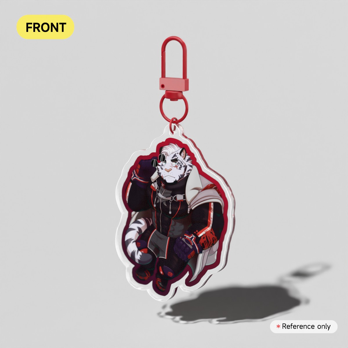 Mountain - The Hardcore Rider Acrylic Keychains