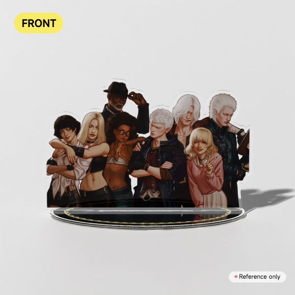 DMC5 Crew Ensemble Acrylic Standee