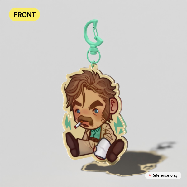 Holland March Colored Edge Acrylic Keychain