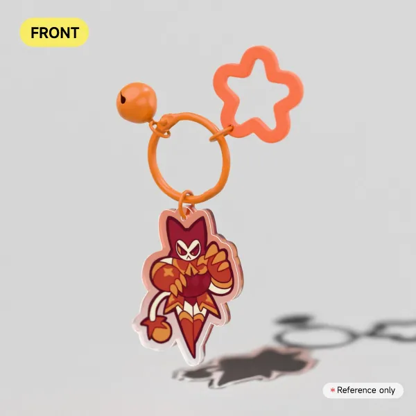 LEO acrylic keychain