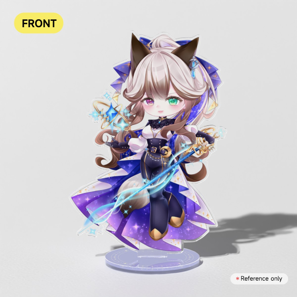 Chibi Knight of the Moon Acrylic Standee by Mang Kapun