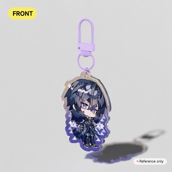 Valeriy ✦ Colored Acrylic Keychains