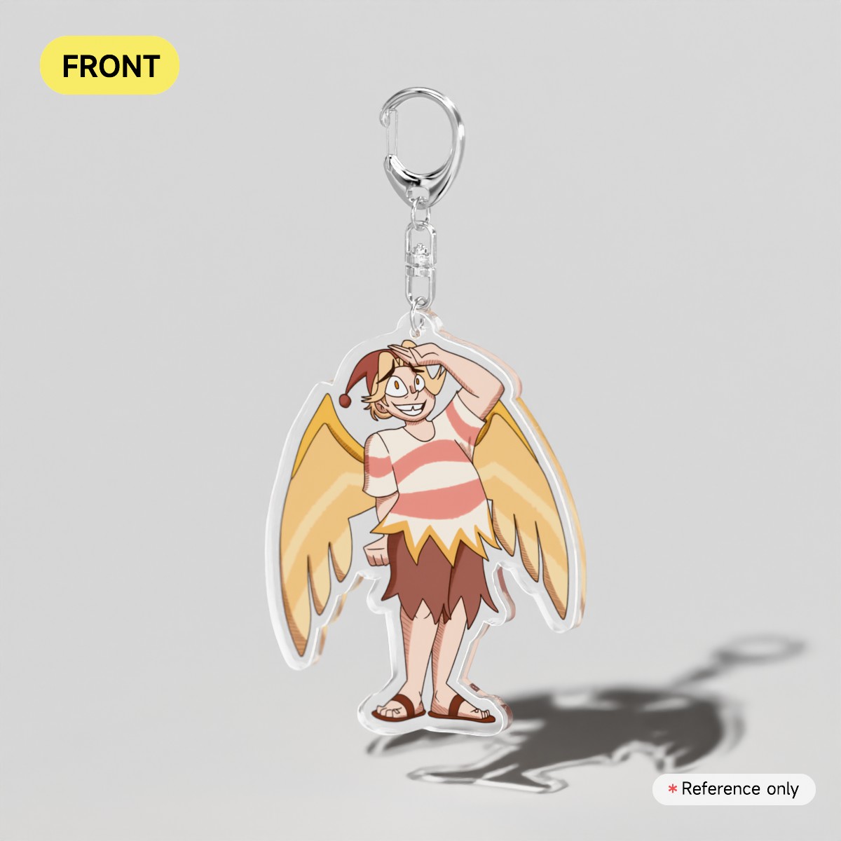 Hazbin Hotel Pirates | Boatswain Abel - Clear Acrylic Keychains