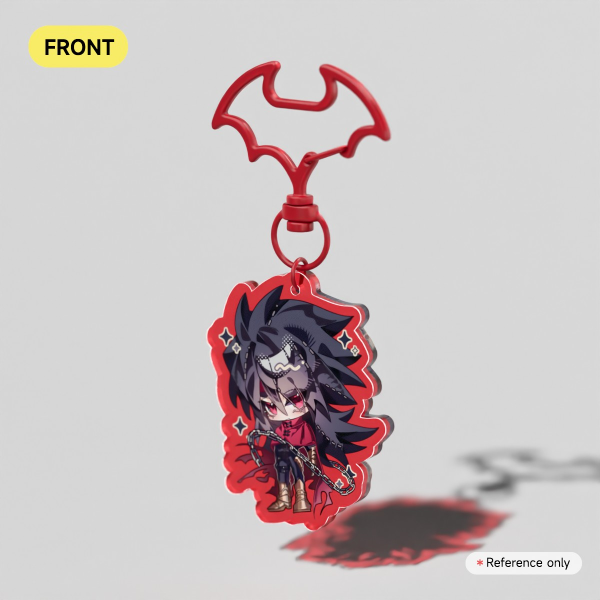 Vincent Valentine ✦ Colored Acrylic Keychains