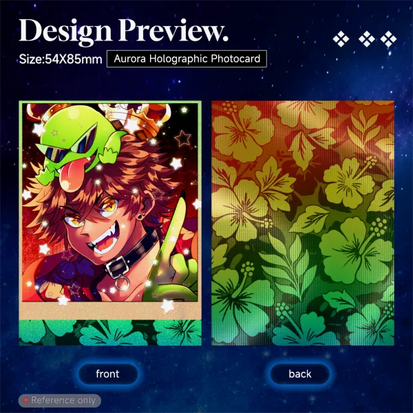 Hiraga Aurora Holographic Photocard