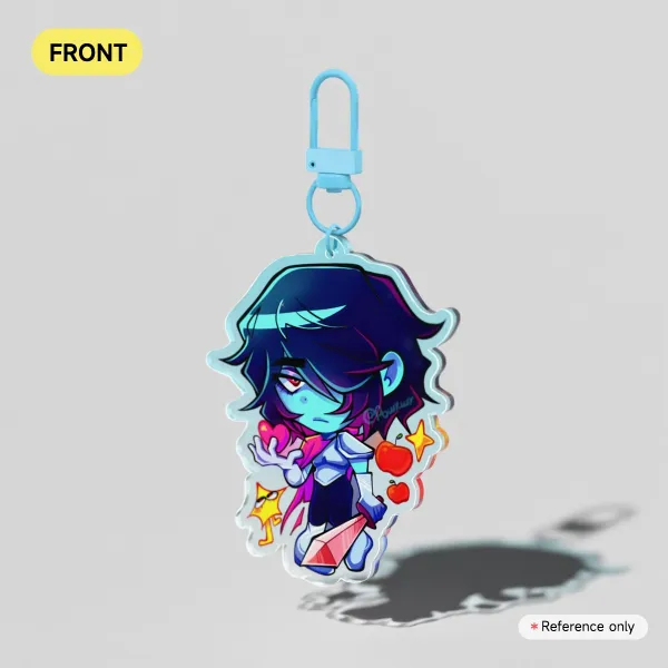 kris deltarune keychain!!
