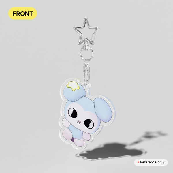 Tasy Clear Acrylic Keychains