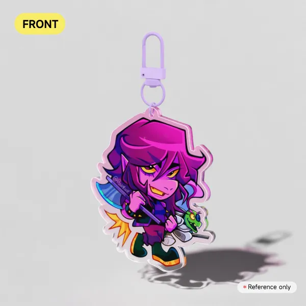 susie deltarune keychain