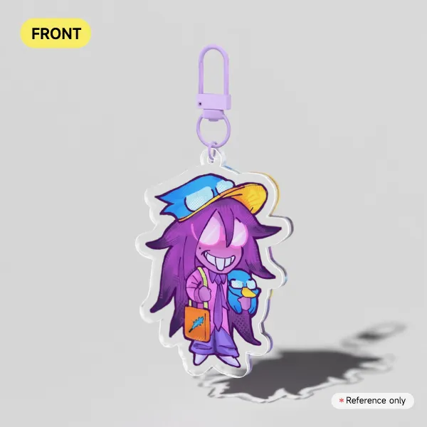 Seth Clear Acrylic Keychains