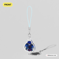 Ivan Blueblood Clear Acrylic Phone Charm