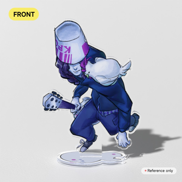 Buckethead and Chicken Acrylic Standee