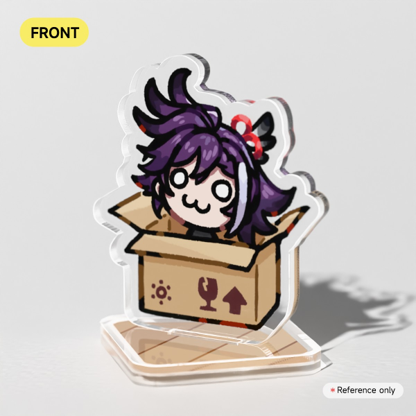 Hakka in Cardboard Box Acrylic Standee