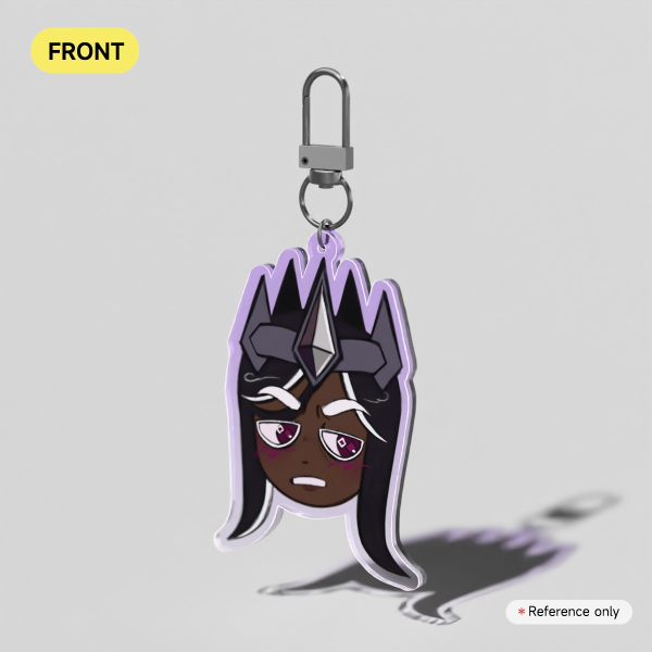 Dark Cacao Cookie Keychain