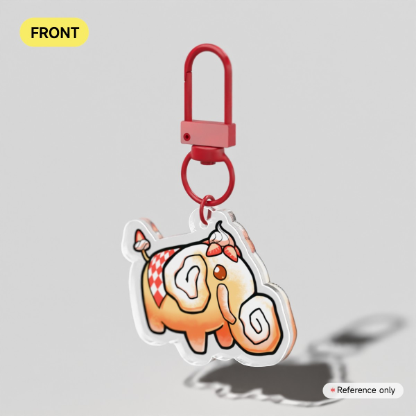 funnel cake elephant charm