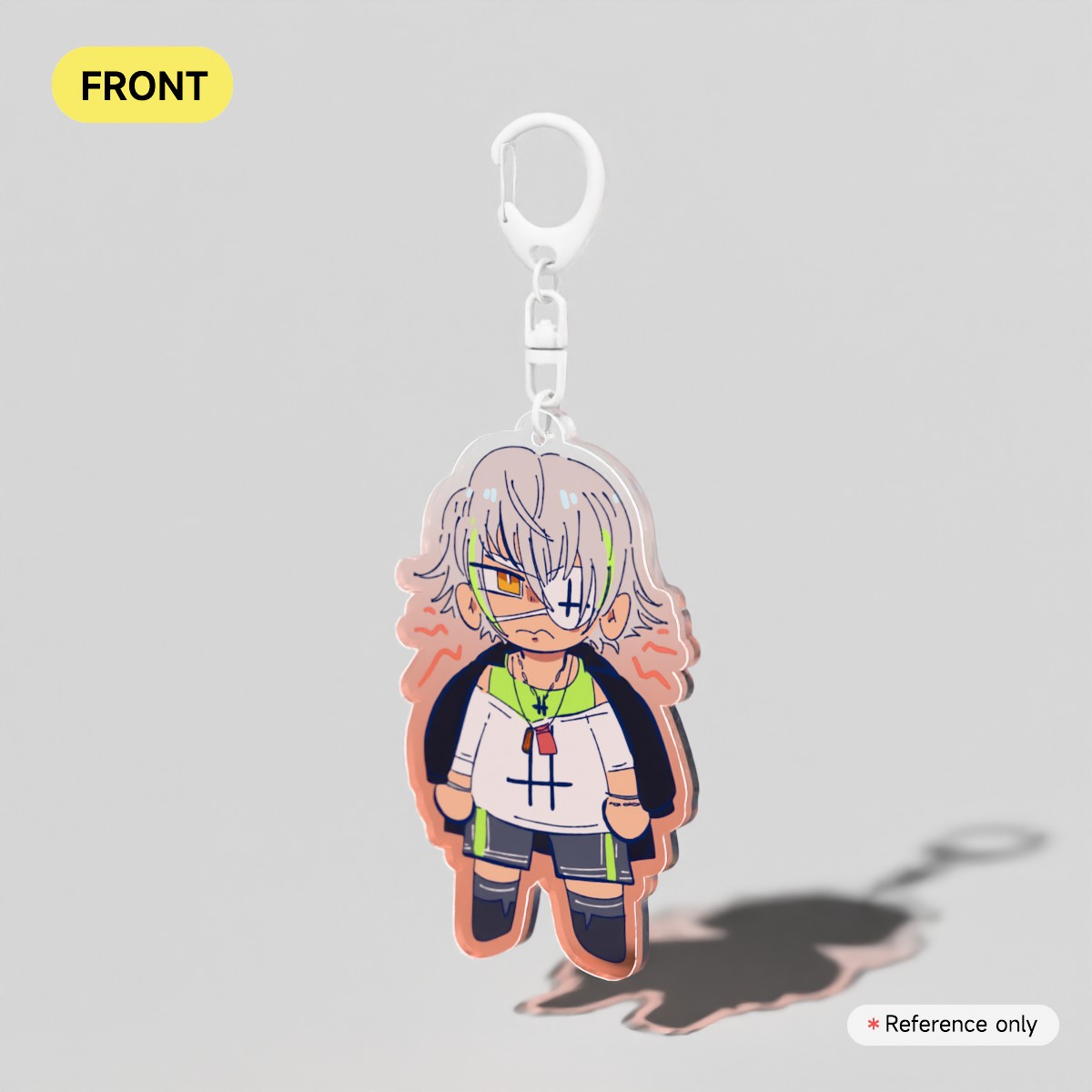 Ryui Shiramitsu 18trip Keychain