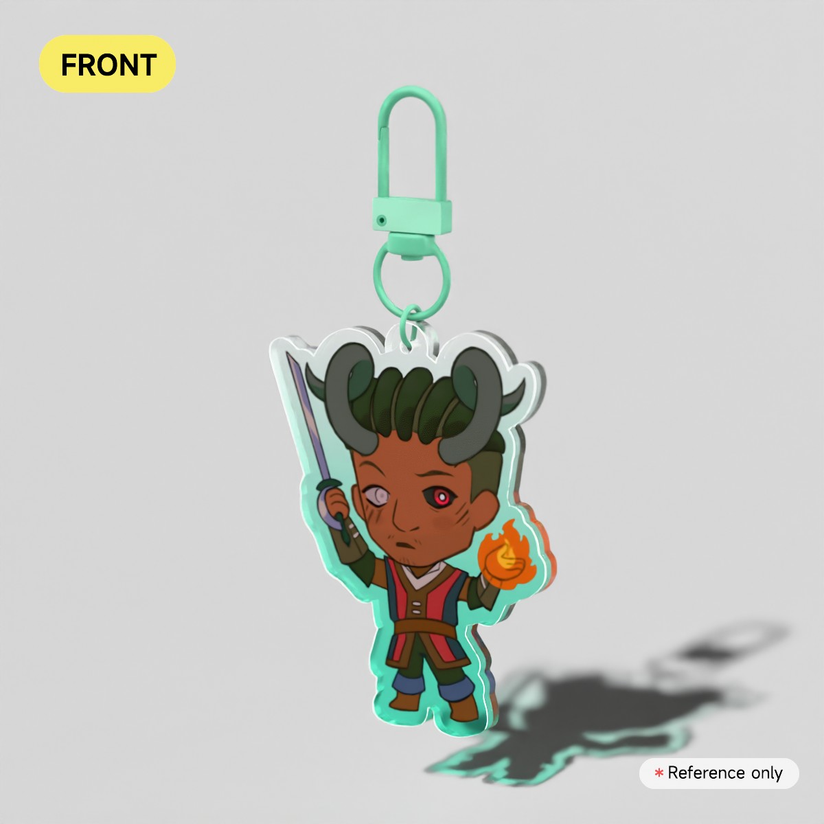Wyll Ravengard [Baldur's Gate 3] Keychain