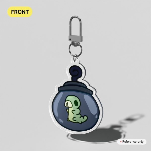 Clear Acrylic Keychains