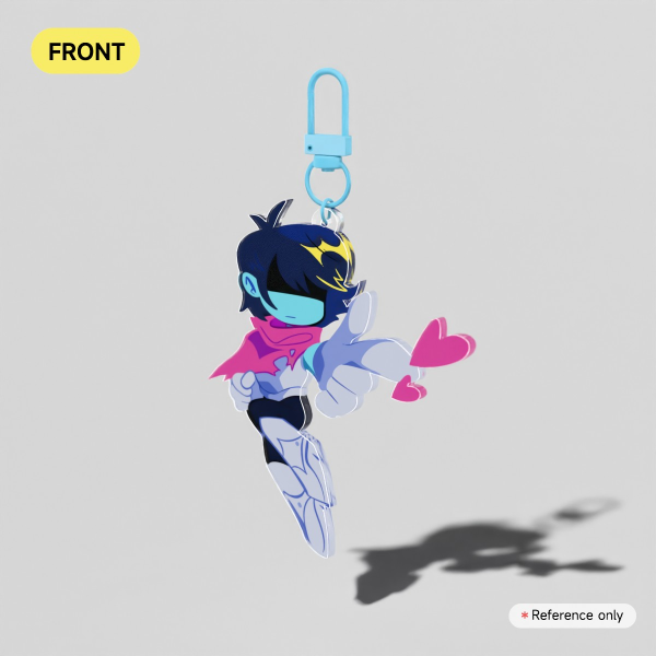 Kris Full Bleed Acrylic Keychain