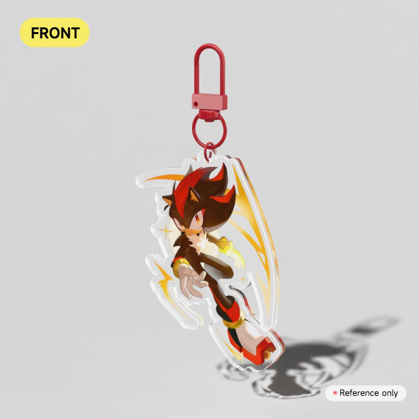 Shadow The Hedgehog Acrylic Keychain!