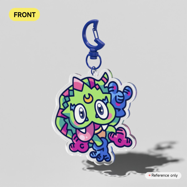 Gekkomon Acrylic Keychains