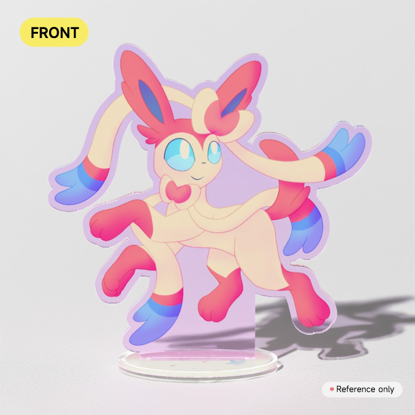 Sylveon Clear Acrylic Standee