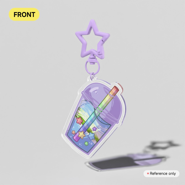 Pride Boba Keychain - Achillean