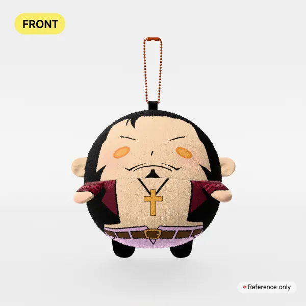 mihawk mochi ball keychain