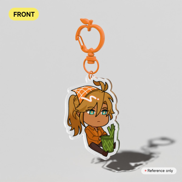 Faridah Clear Acrylic Keychain