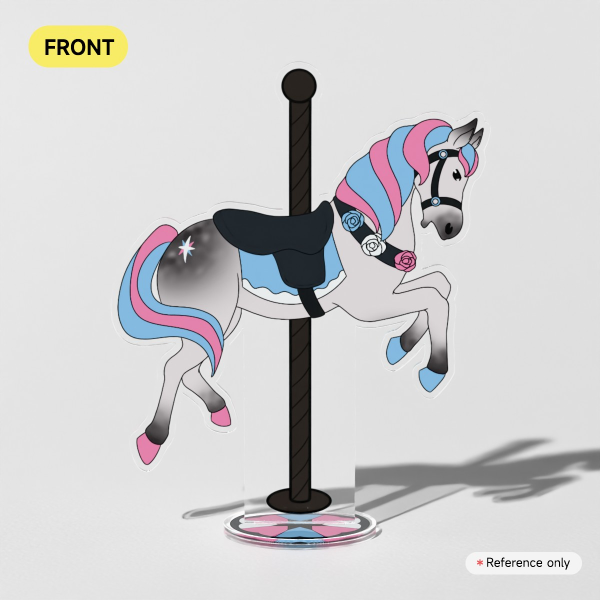 Trans Horsey Standee