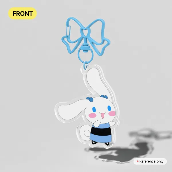 SanrioxPPG: Cinnamoroll as Bubbles Clear Acrylic Keychain
