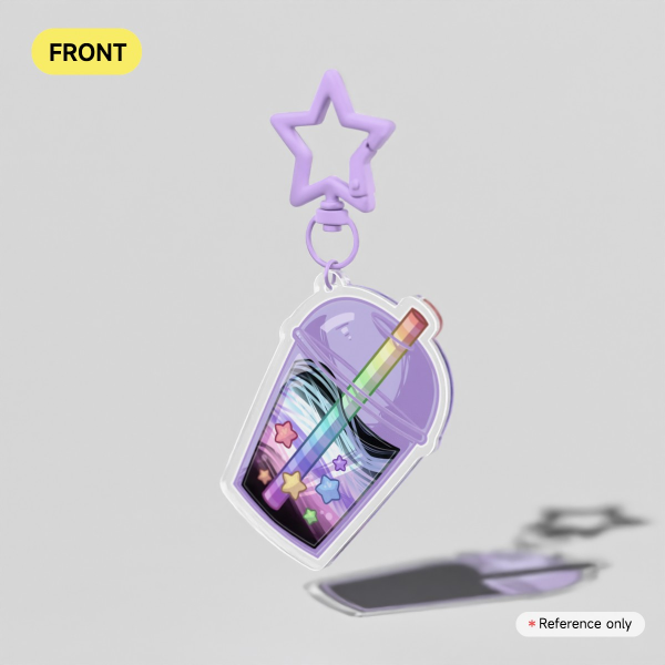 Pride Boba Keychain - Androgyne (Alt)