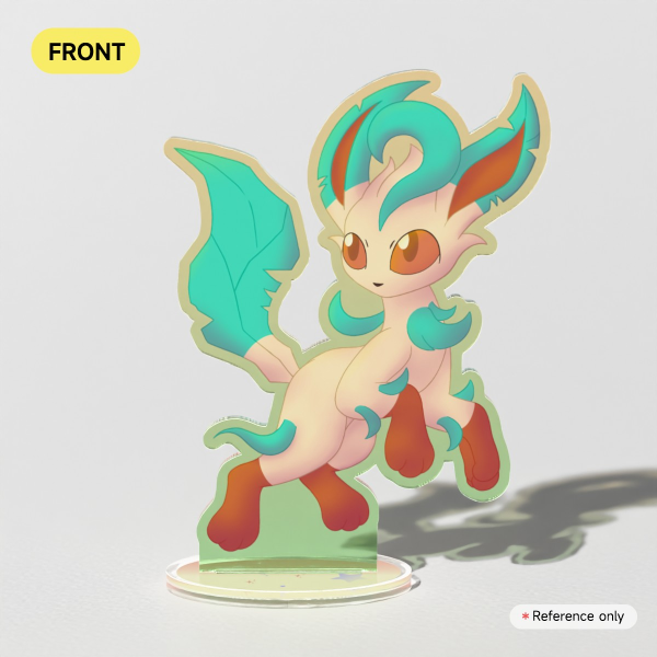 Leafon Clear Acrylic Standee