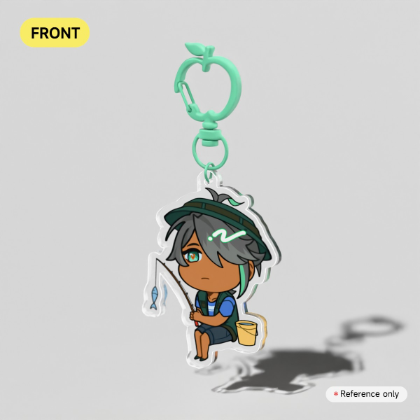 Alhaitham Clear Acrylic Keychain